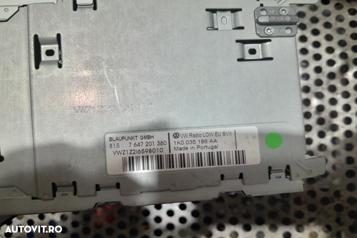 Radio cd 1K0035186AA 1K0035186AA Volkswagen VW Golf 6 [2008 - 2015] w - 3