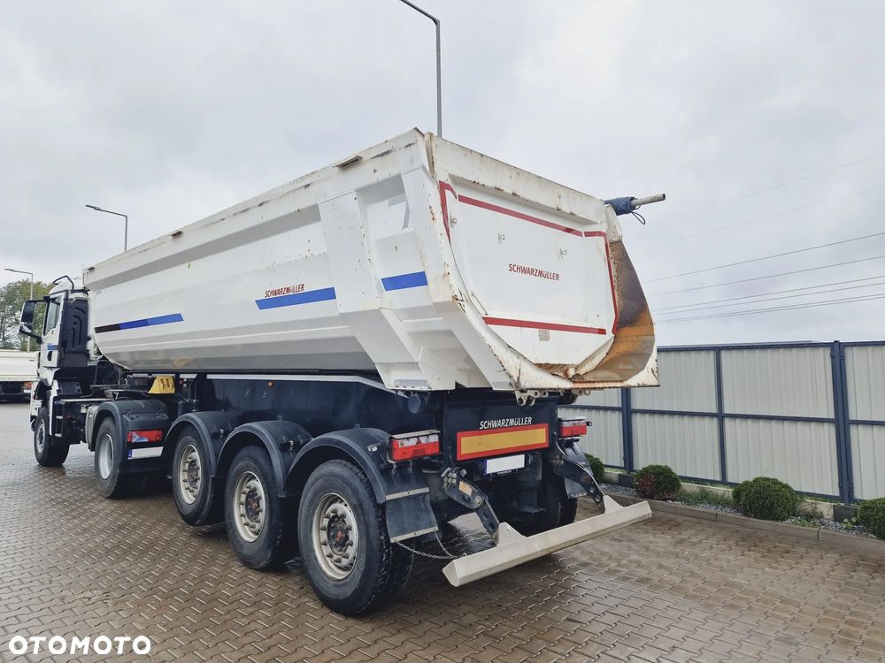 Schwarzmuller K3A * wywrotka stalowa * 27m3 * pod ciągnik 4x4 * siodło 1 380 mm * - 10