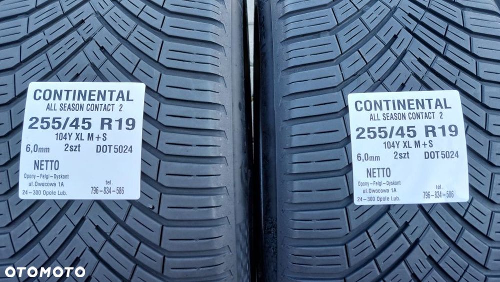 Opony Continental 255 45 R19 Rok 2024 - 2