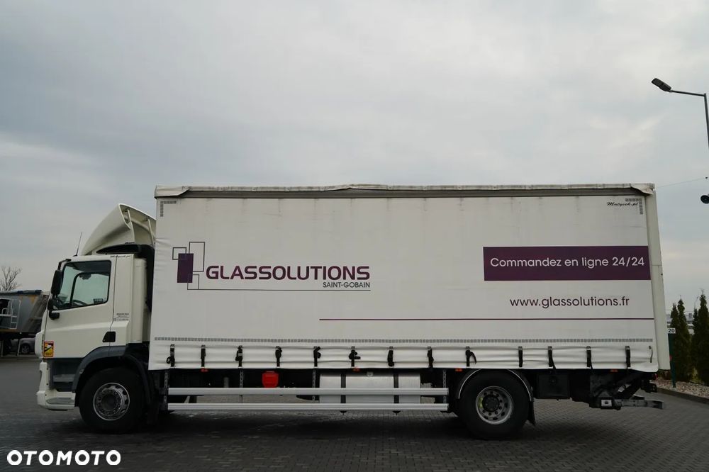 DAF CF 290 / 4X2 / SOLÓWKA / FIRANKA 8 M / WINDA DHOLLANDIA / MOCNA PODŁOGA / EURO 6 - 10