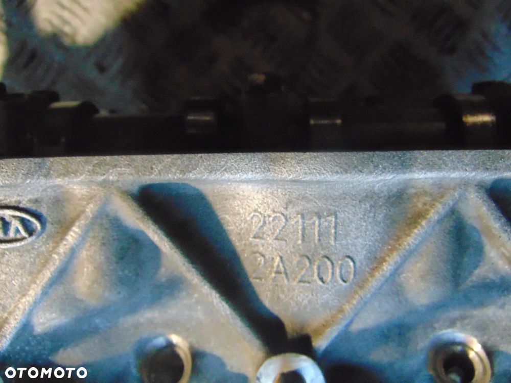 Głowica Kia hyundai 1,4/1,6/1,7 CRDI 221112a200 po regeneracji - 7