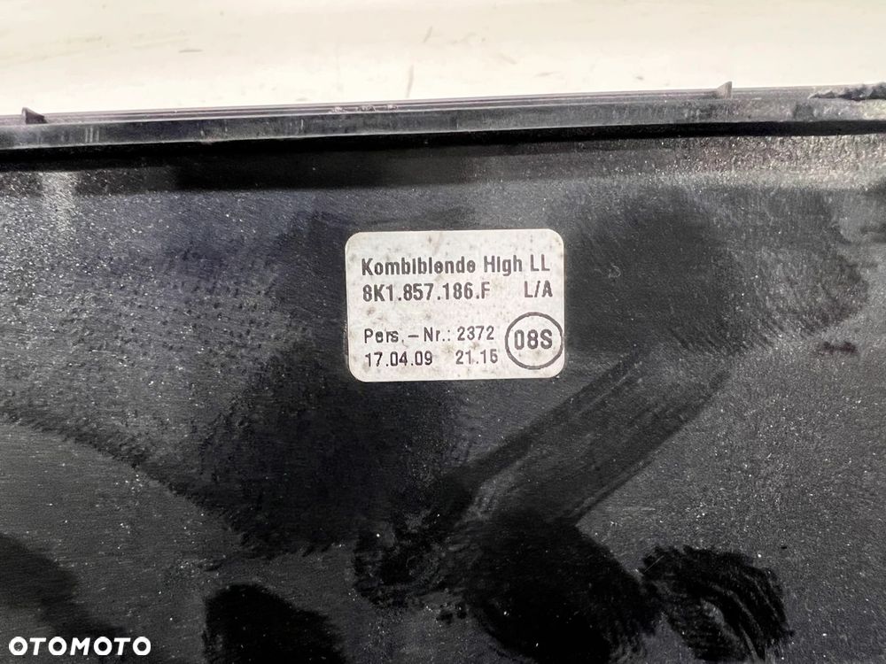 RAMKA OBUDOWA LICZNIKA AUDI A4 B8 8K1857186F - 8