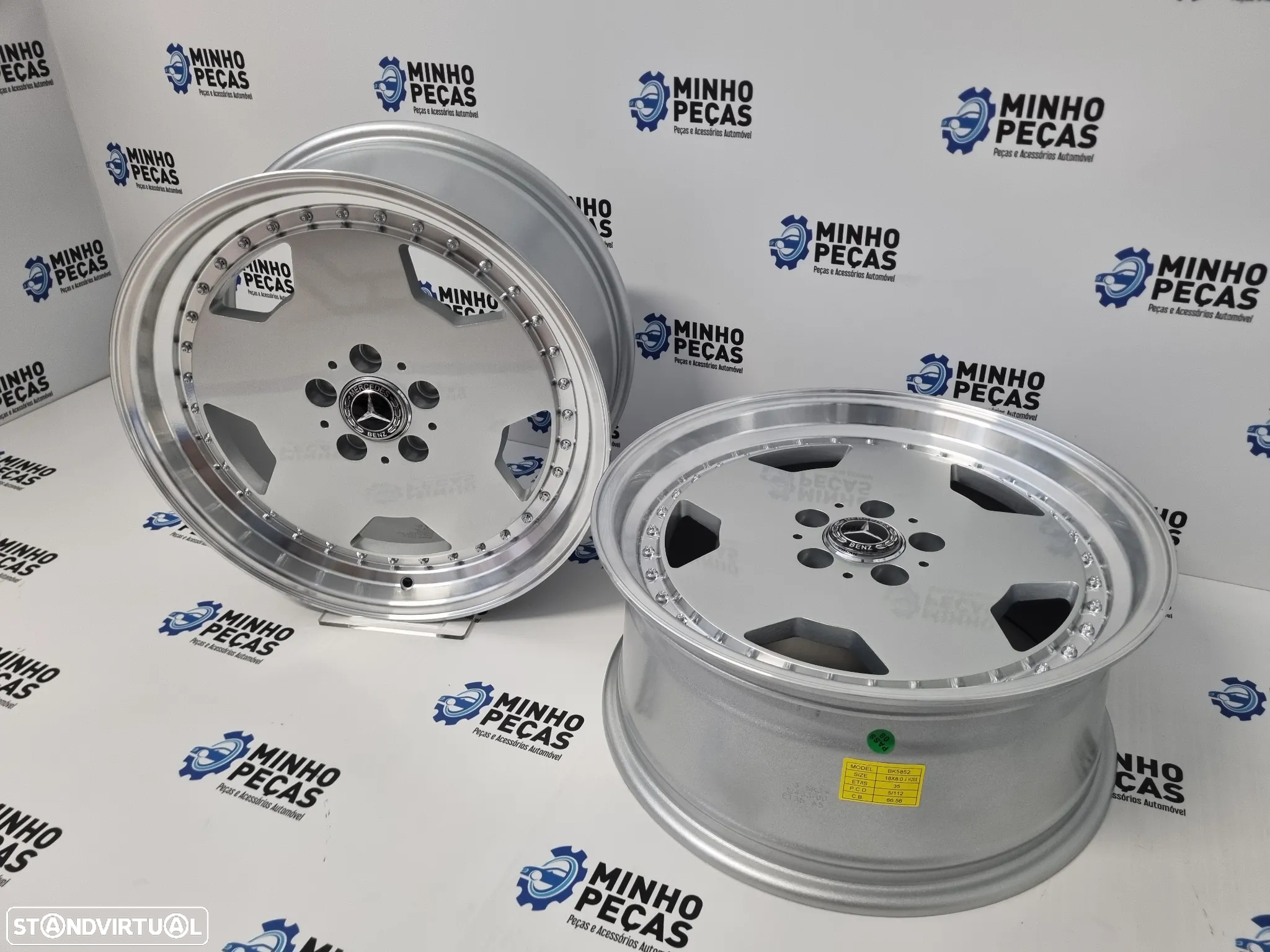 Jantes Mercedes Monoblock AMG Aero 3 em 18 - 5