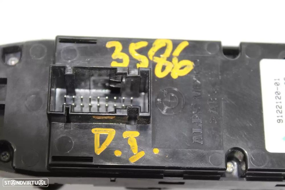COMANDO ELEVADOR DE VIDRO FRONTAL ESQUERDO BMW X5 2009 -912212001 - 3
