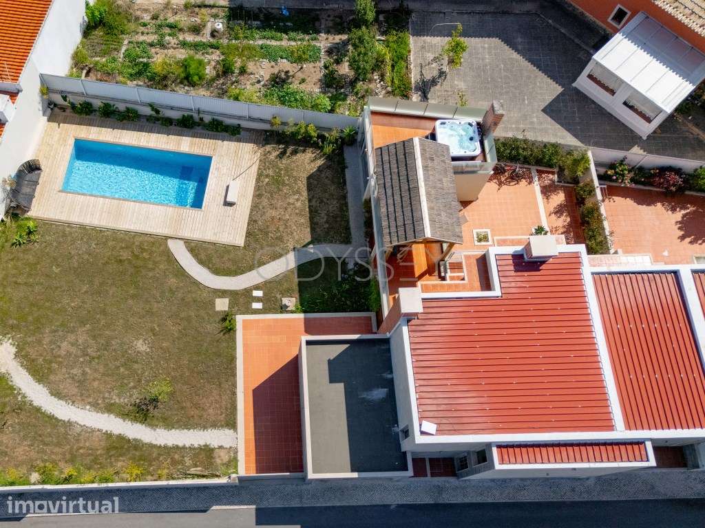 Villa entre litoral e campo com vista mar perto da Ericeira - Grande imagem: 3/60