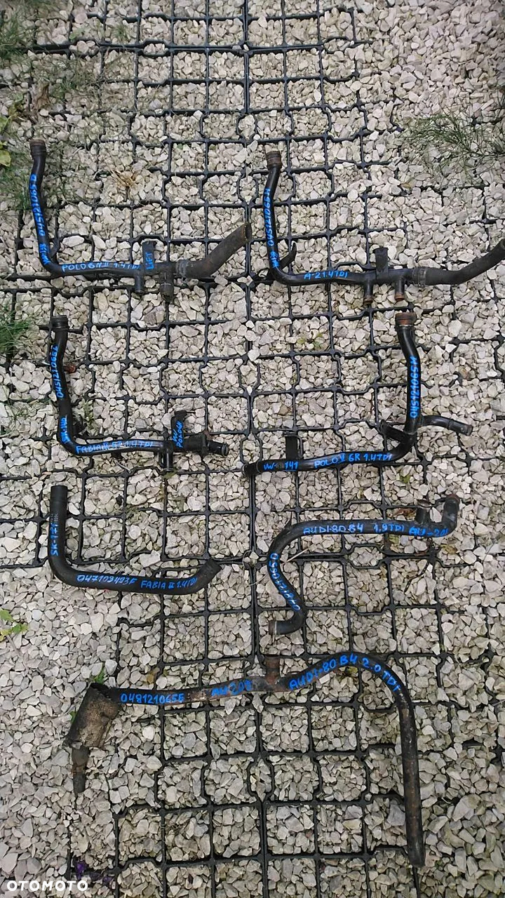 VW AUDI SEAT SKODA MAGISTRALA RURKA WODNA RURKA WODY RURA WODY - 8