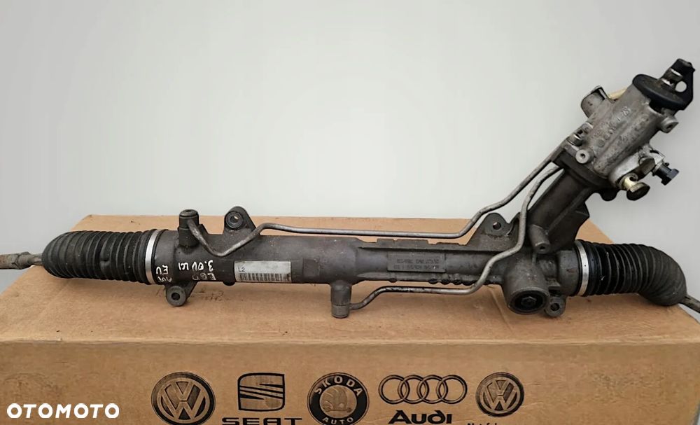 BMW E60 E61 LCI LIFT MAGLOWNICA MAGIEL PRZEKŁADNIA KIEROWNICZA ZAWÓR CZUJNIK 7853232 6777475 - 2