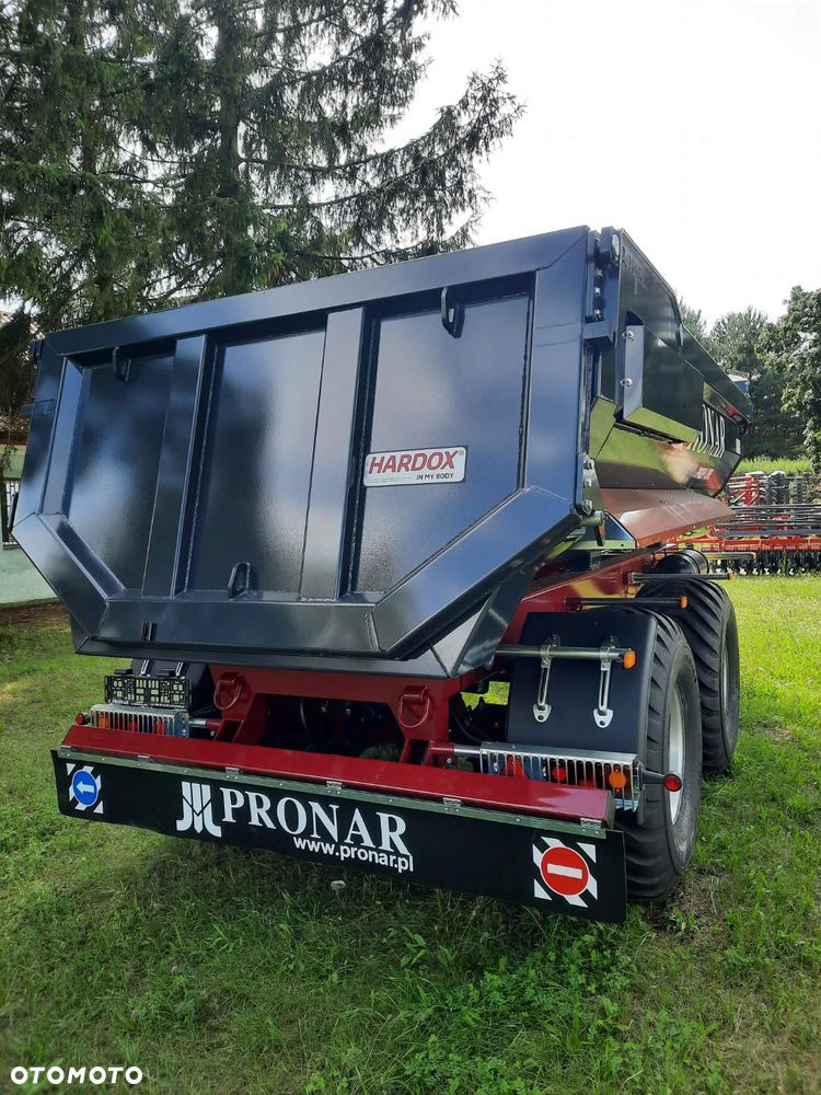 Pronar Przyczepa rolnicza - ciężarowa - budowlana PRONAR T-701HP -16,1 tony, ze skrzynią ładunkową typu Half-Pipe, skorupowa, tandem - 14