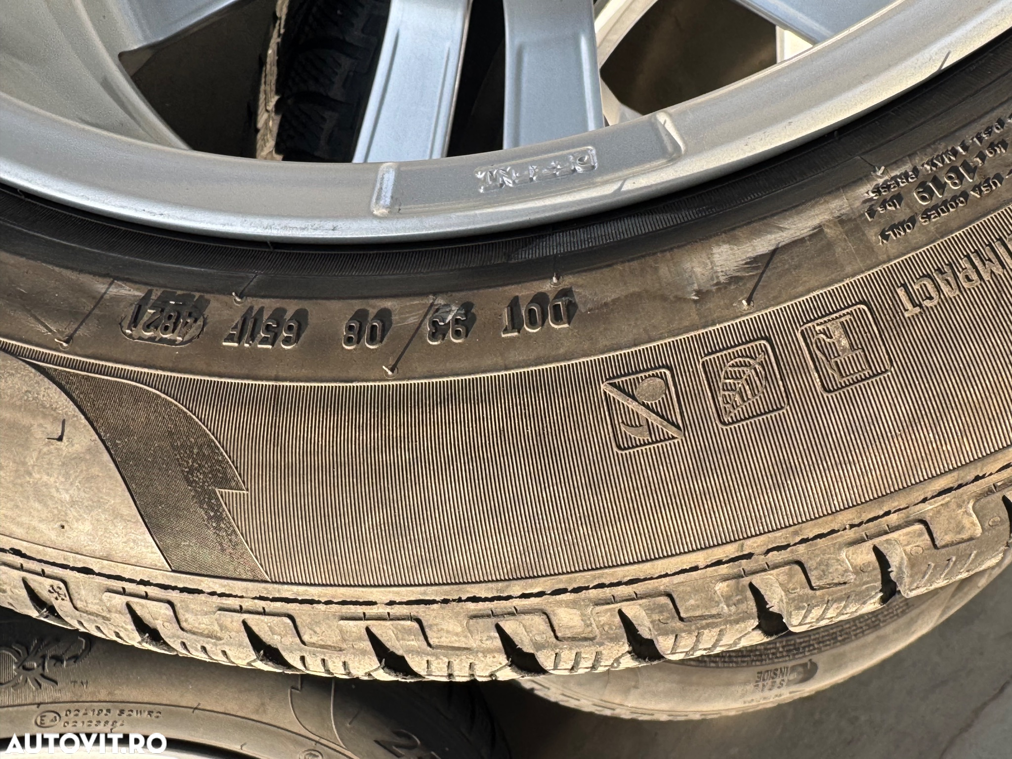 Vând jante Mercedes EQS SUV pe 19” cu anvelope de iarnă - 11