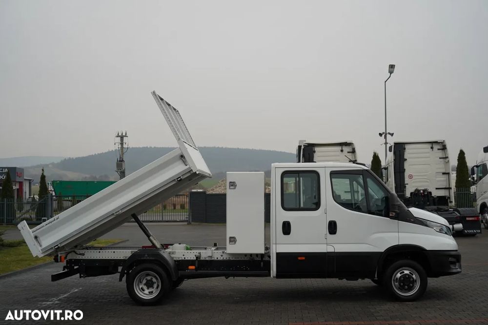 Iveco DAILY 35-160 / BASCULATOR / CU DOUA PERSOANE - 6 LOCURI / DOUĂ PERSOANE / MANUAL / 2023 / IMPORTAT - 7