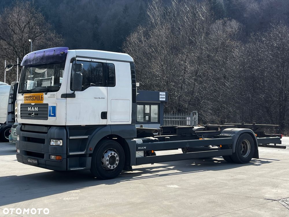 MAN TGA18.350 D20 // BDF // Cały na poduszce // Niski przebieg // Manual // Blokada mostu // Idealny //