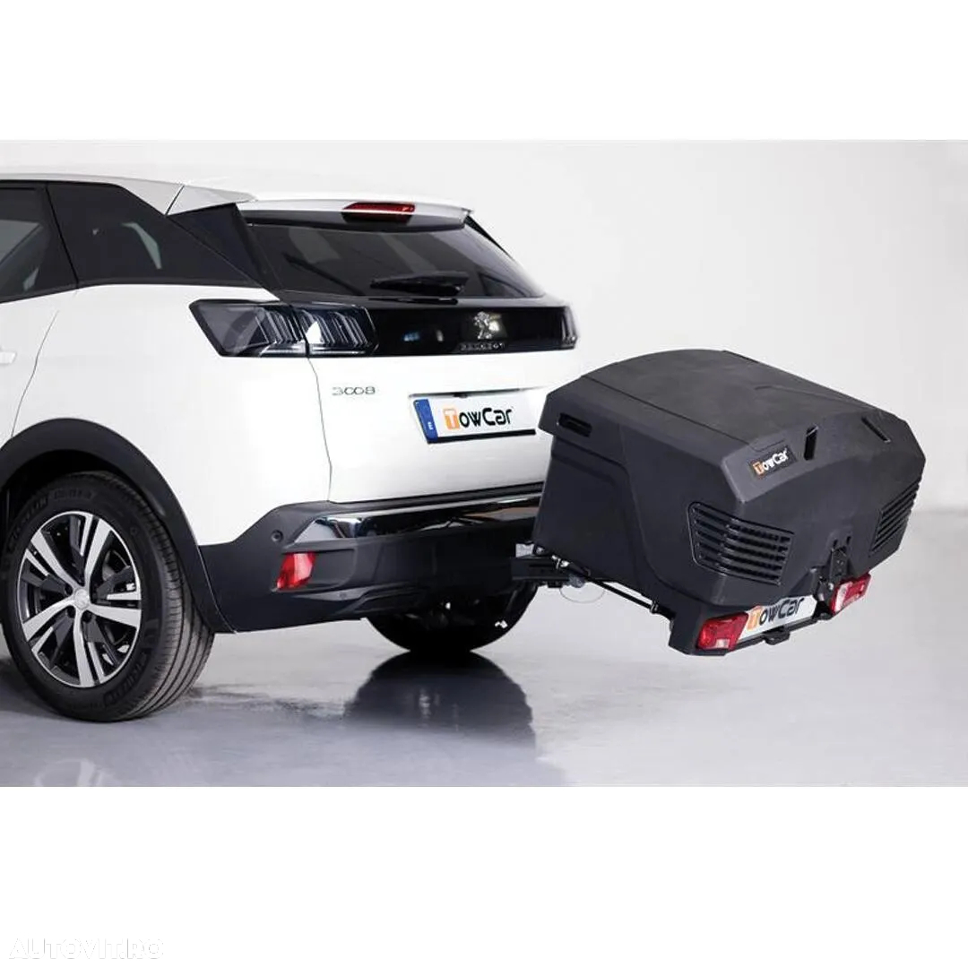 Cutie portbagaj pe carligul de remorcare TowBox Evo, Urban Negru_Noua_Pret Importator - Emitem Factura si Garantie - 8