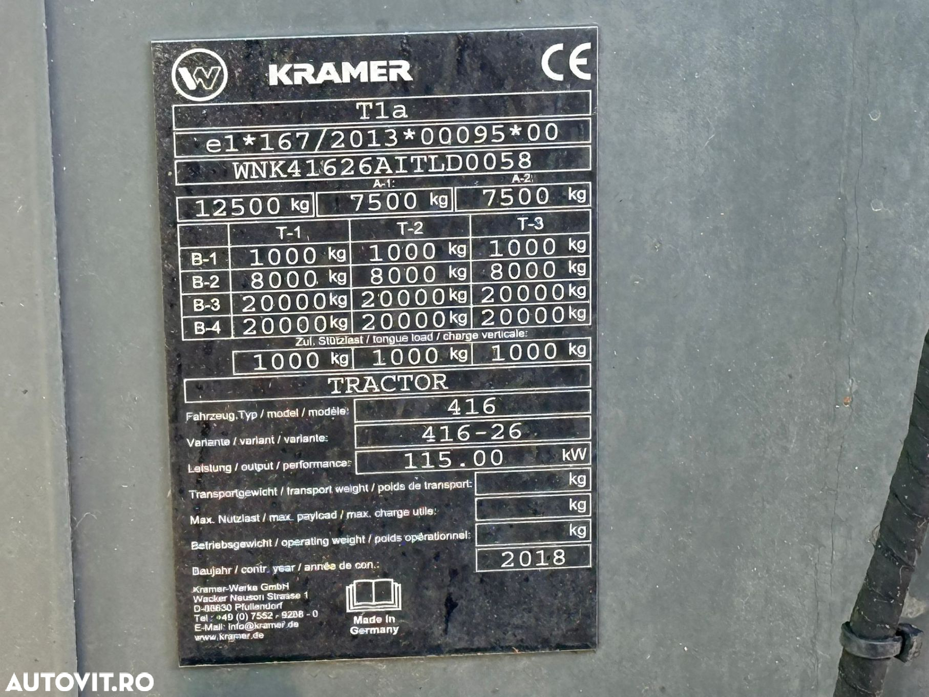 Kramer KT559 Incarcator Telescopic - 5