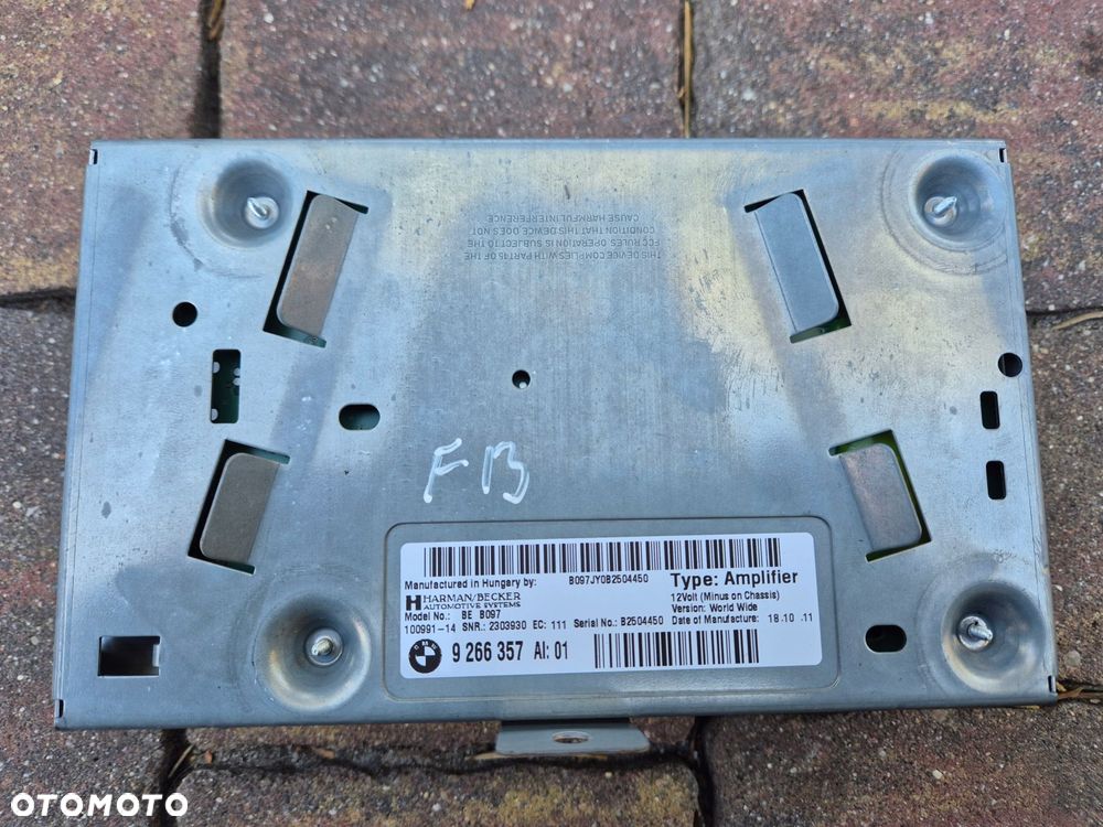 wzmacniacz bmw f12 f13 9266357 - 1