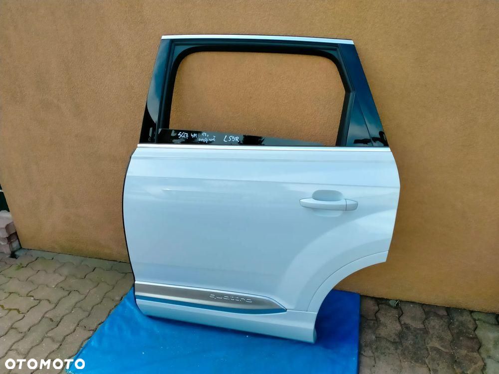 Audi Q7 4M S-Line / LS9R / Drzwi Tył Lewy Tylne Lewe - 1