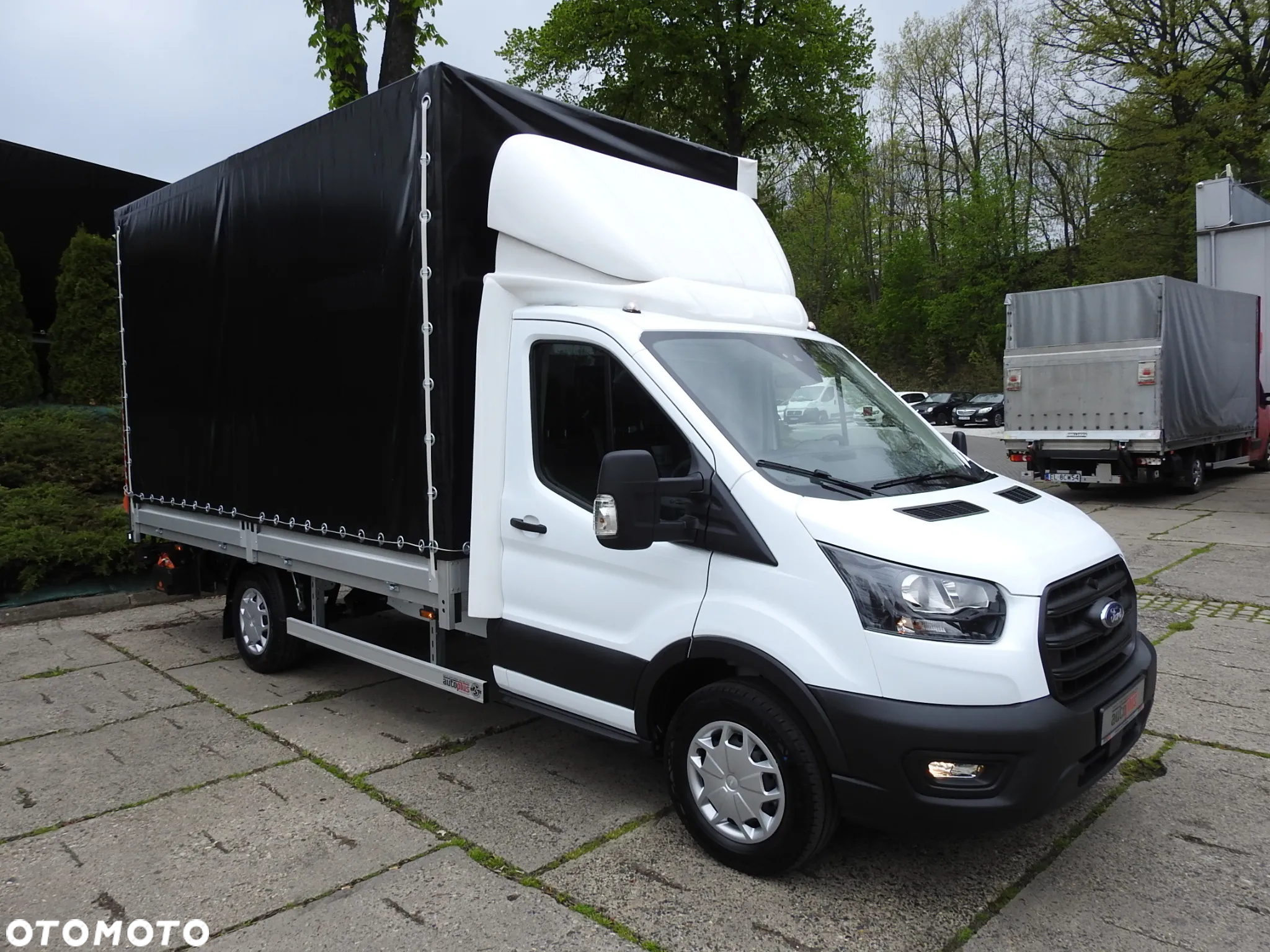Ford TRANSIT NOWY PLANDEKA WINDA 8 PALET TEMPOMAT KLIMATYZACJA ASO 130KM [ B43455 ] - 5