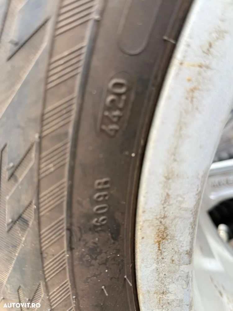 Jante Bmw X7 originale 20 inch cu anvelope iarna Nokian - 8