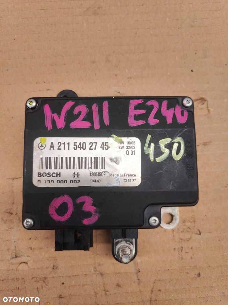 mercedes w211 a2115402745 moduŁ sterownik akumulatora - 1