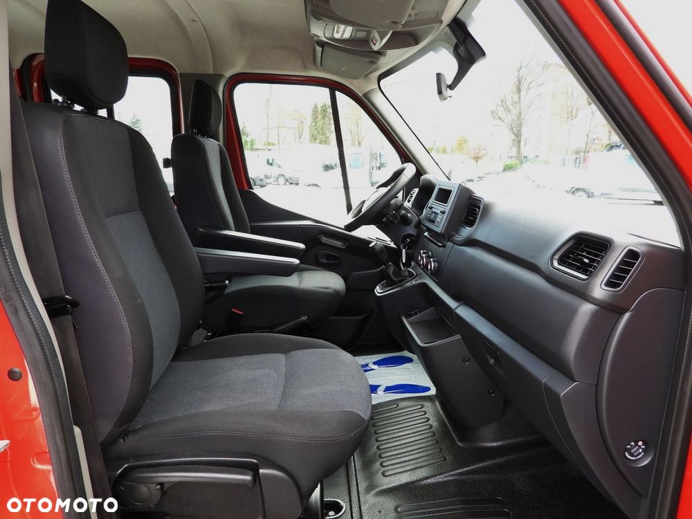 Renault MASTER WYWROTKA PODWÓJNA KABINA DOKA 6 MIEJSC TEMPOMAT LEDY BLIŹNIACZE KOŁA KLIMATYZACJA  145KM - 35