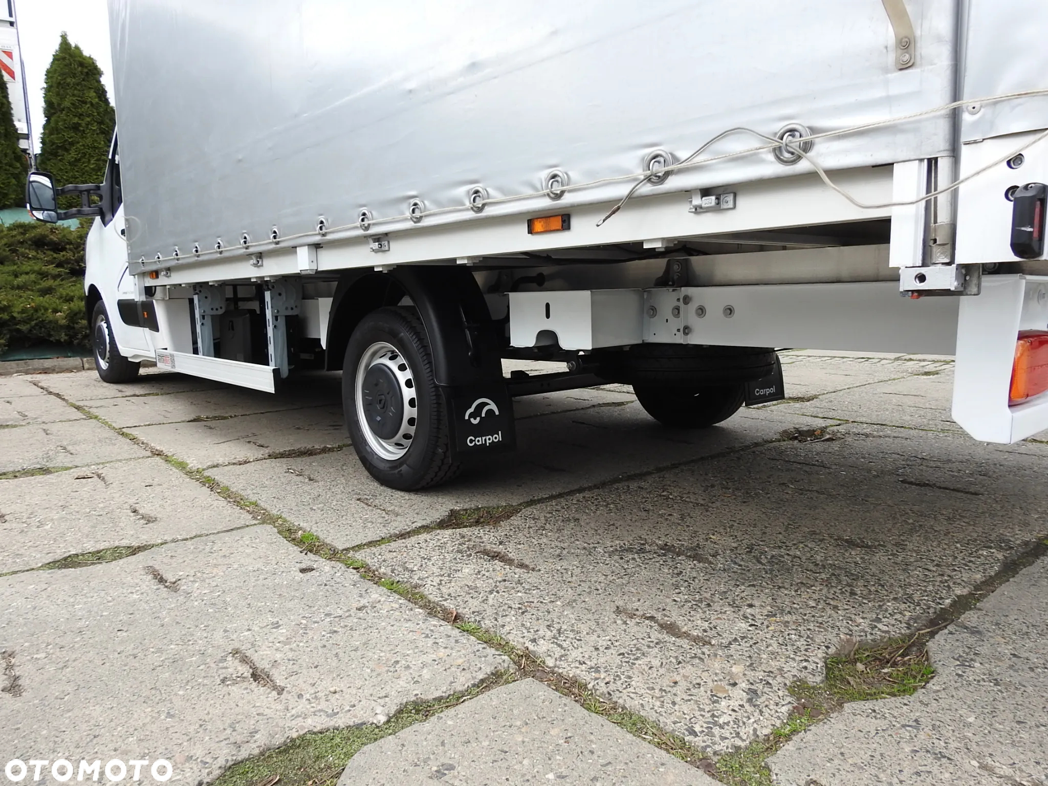 Renault MASTER PLANDEKA 10 PALET WEBASTO NAWIGACJA KLIMATYZACJA LEDY PNEUMATYKA 165KM [ 128098 ] - 15