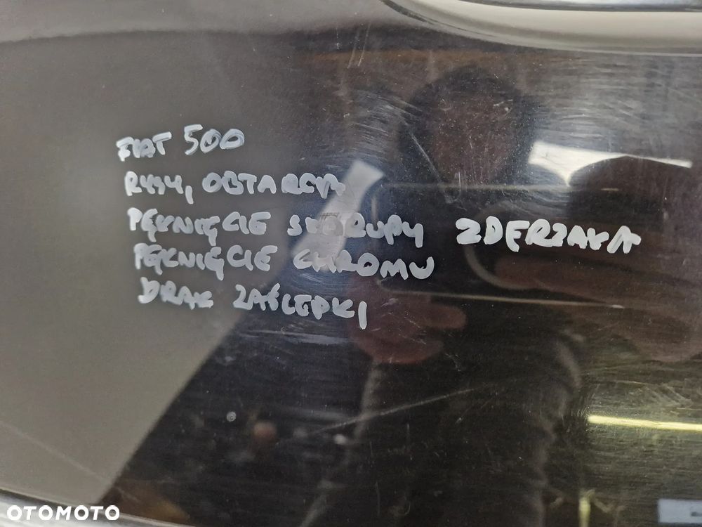 Zderzak tył tylny Fiat 500 - 7