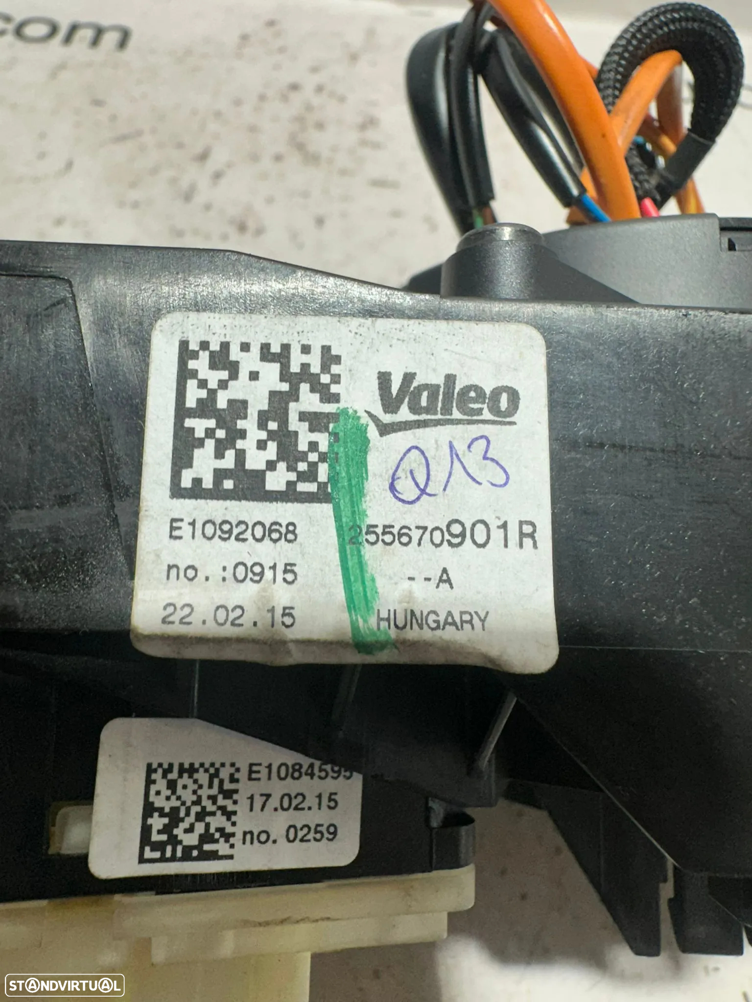 .Fita Airbag Comutador Piscas Smart Forfour 2014 – 2025 - 6