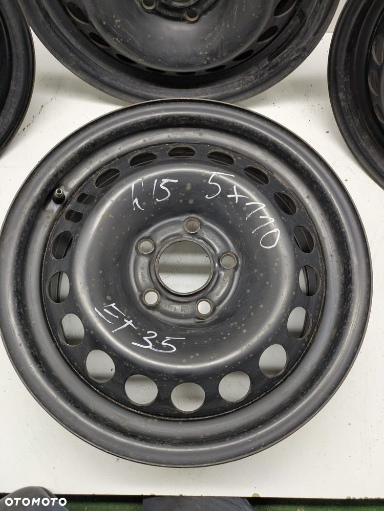 Felgi stalowe R15 5x110 ET:35 Opel, Saab - 6