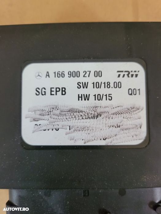 Calculator Modul Frana De Mana Mercedes ML GLE W166 X166 An 2011-2018 Cod A1669002700 - 3