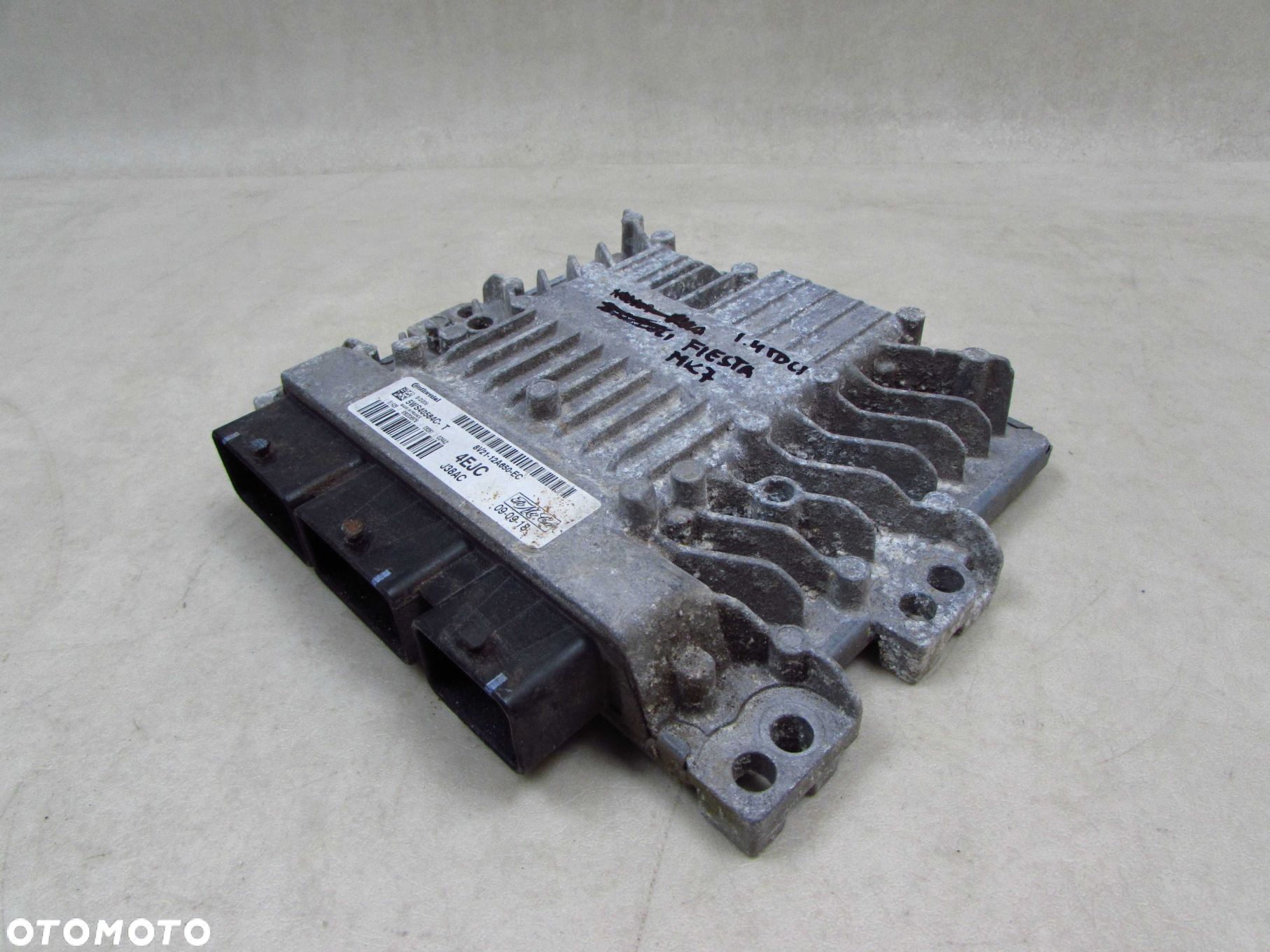 FORD FIESTA FUSION 1.4 TDCI KOMPUTER STEROWNIK 5WS40584C-T 8V21-12A650-EC - 1