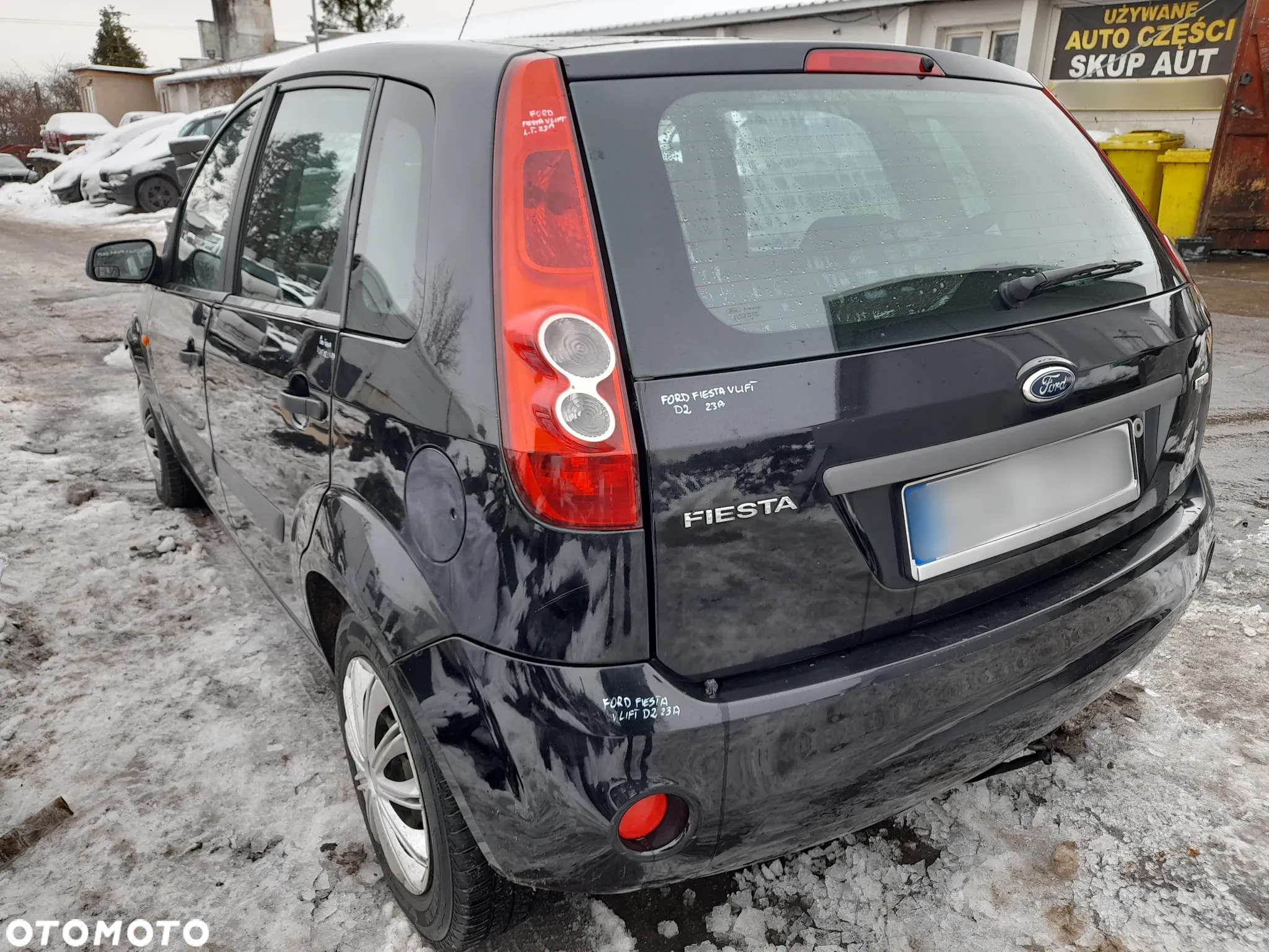 FORD FIESTA MK5 LIFT DRZWI PRAWY TYŁ PRAWE TYLNE D2 - 18