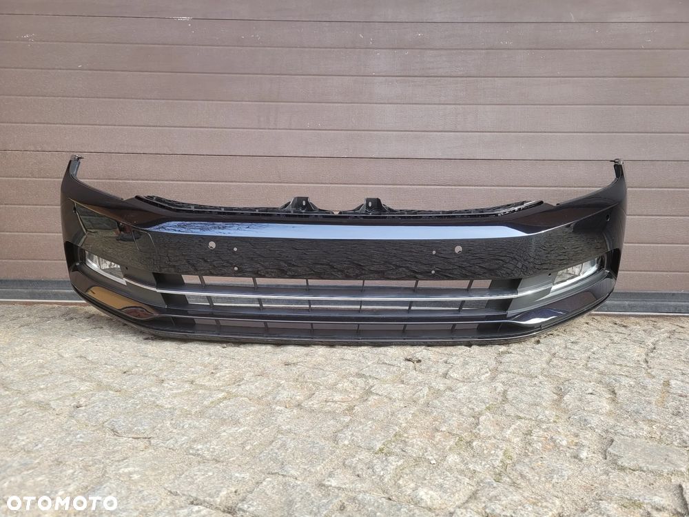ZDERZAK PRZEDNI PRZÓD VW PASSAT B8 LC9X PDC HALOGENY - 2