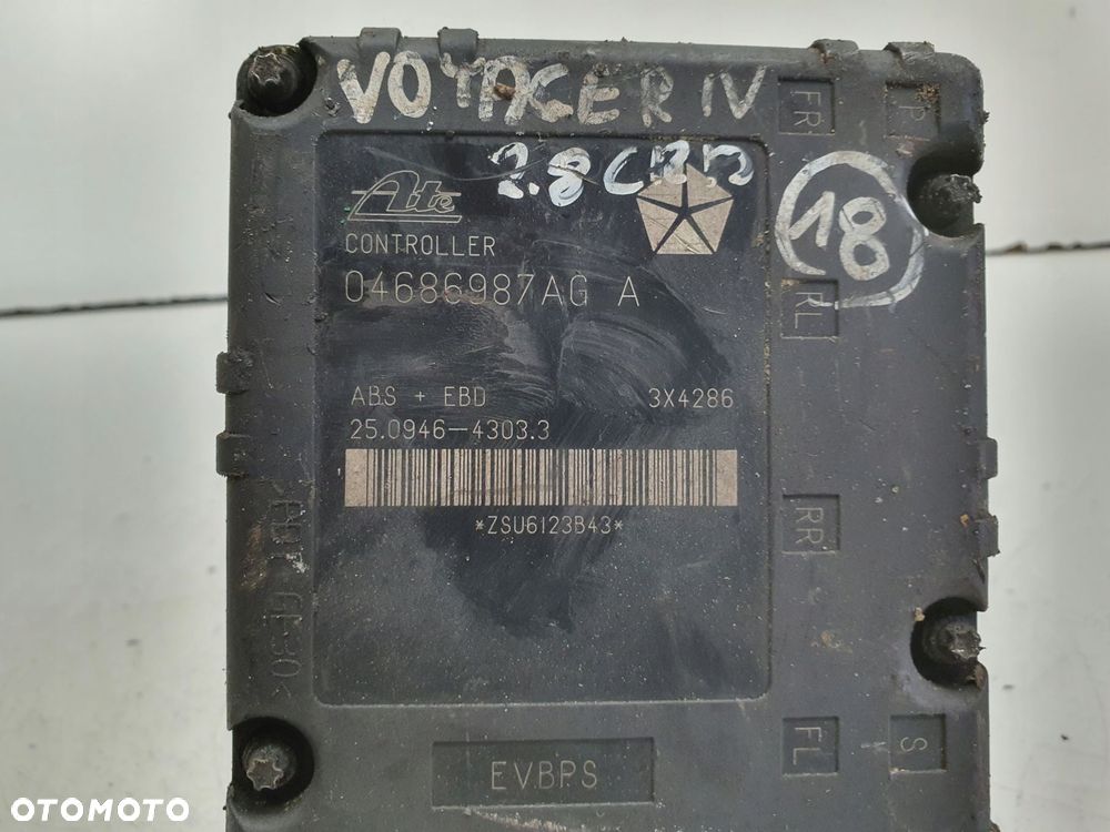 Chrysler Voyager IV 2.8 CRD POMPA ABS hamulcowa - 2