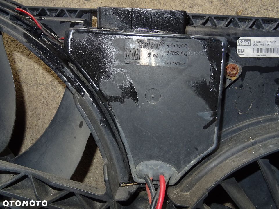 OPEL VECTRA C SIGNUM WENTYLATOR MODUŁ CHŁODNICY 3,0 CDTI Z30DT 13108569 873526Q - 3