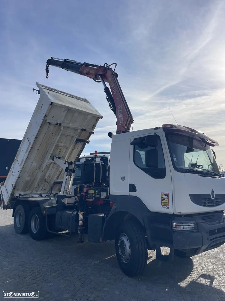 Renault Kerax 370 Dxi - 6x4 - Basculante C/ Grua - 1