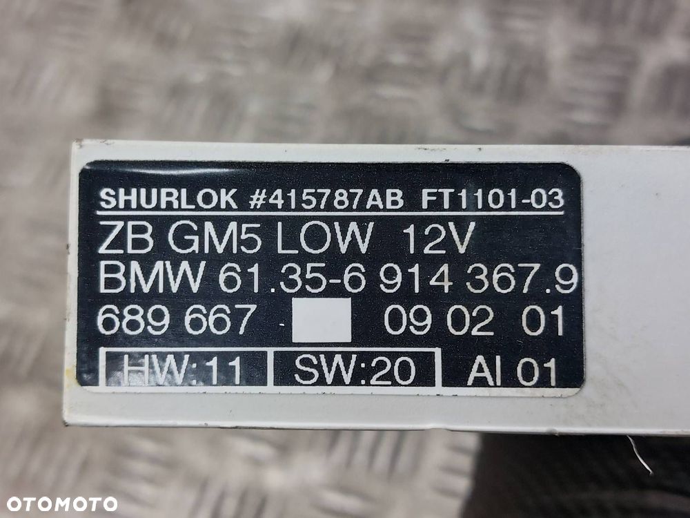 MODUŁ KOMFORTU BMW E46 6914367 - 3