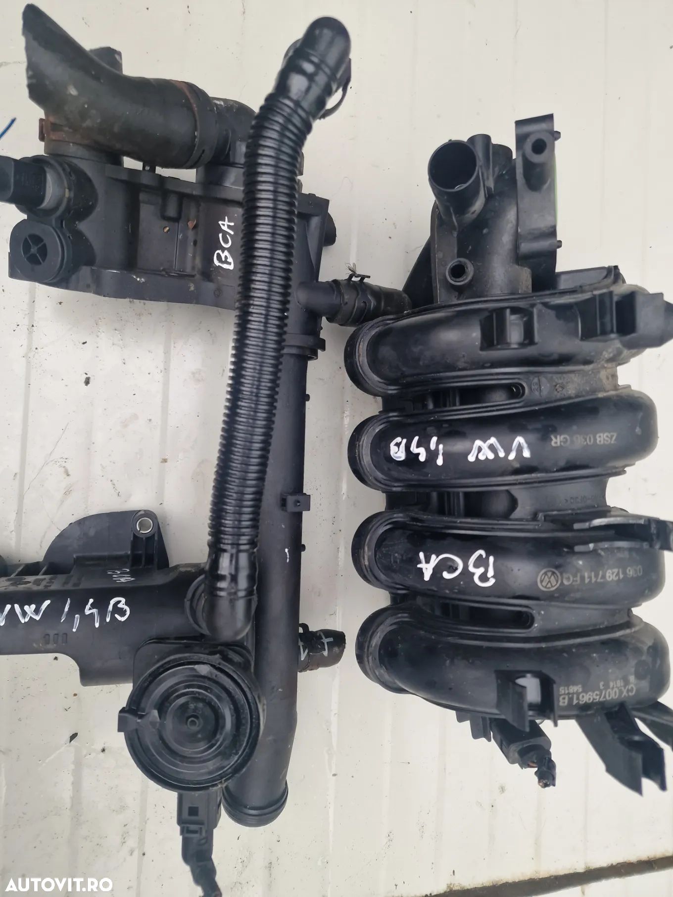 Galerie admisie,corp termostat Vw Golf5, Touran Motor 1,4 benzina, BCA - 1