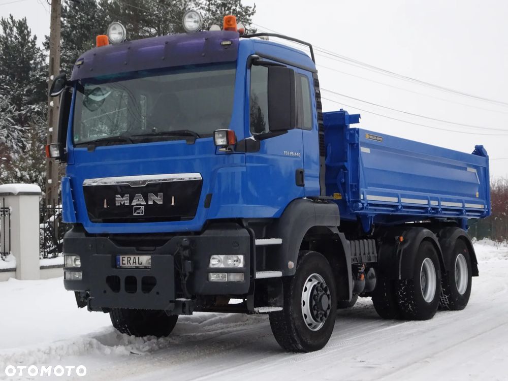 MAN 26.440 Wywrotka MEILLER Kiper 6x6 Stan Idealny - 1