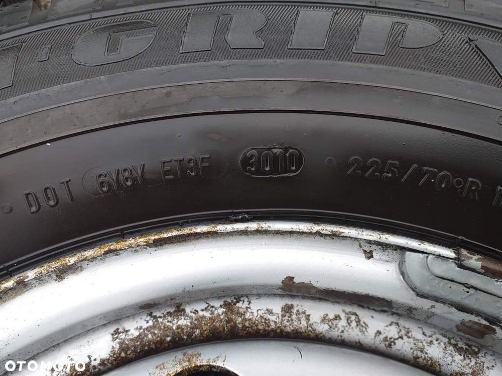 Koła Felgi z oponami zimowymi 225/70R15C Fiat Ducato Citroen Peugeot - 5