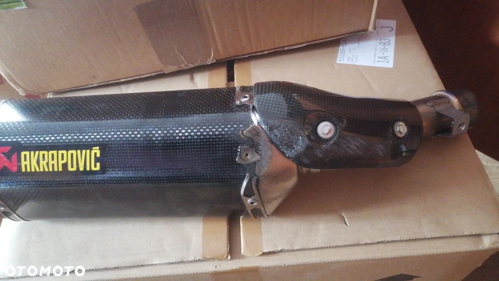 EU Tłumiki wydech Kawasaki Z1000 Z 1000 AKRAPOVIC Osłona Carbon M-HZ042 - 2