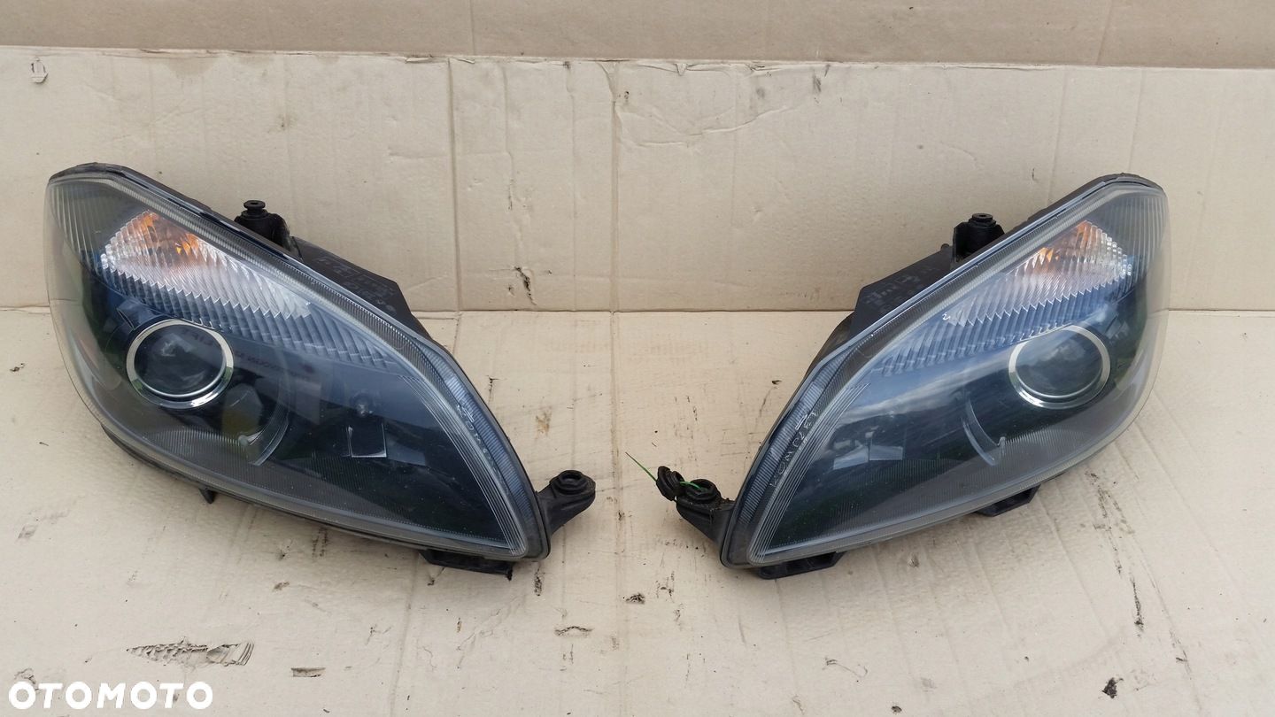 SKODA FABIA 2 II LIFT MONTE CARLO PRAWA LEWA LAMPA PRZÓD KOMPLET - 1