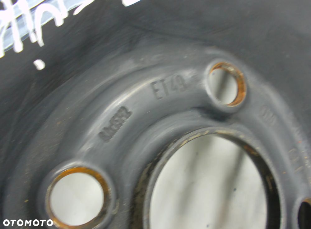 Opel Astra Felga felgi stalowe 4x100 ET 49 6Jx15" - 6