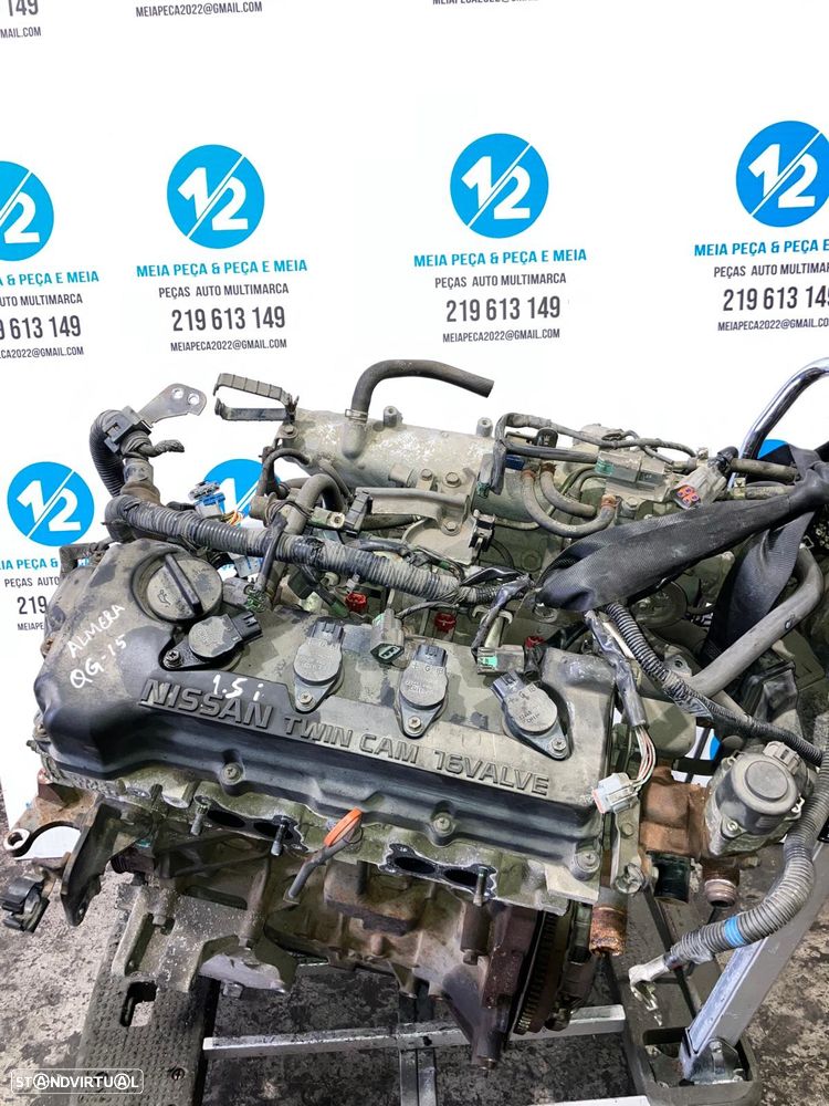 Motor Nissan Almera 1.5 Gasolina de 2001 - 1