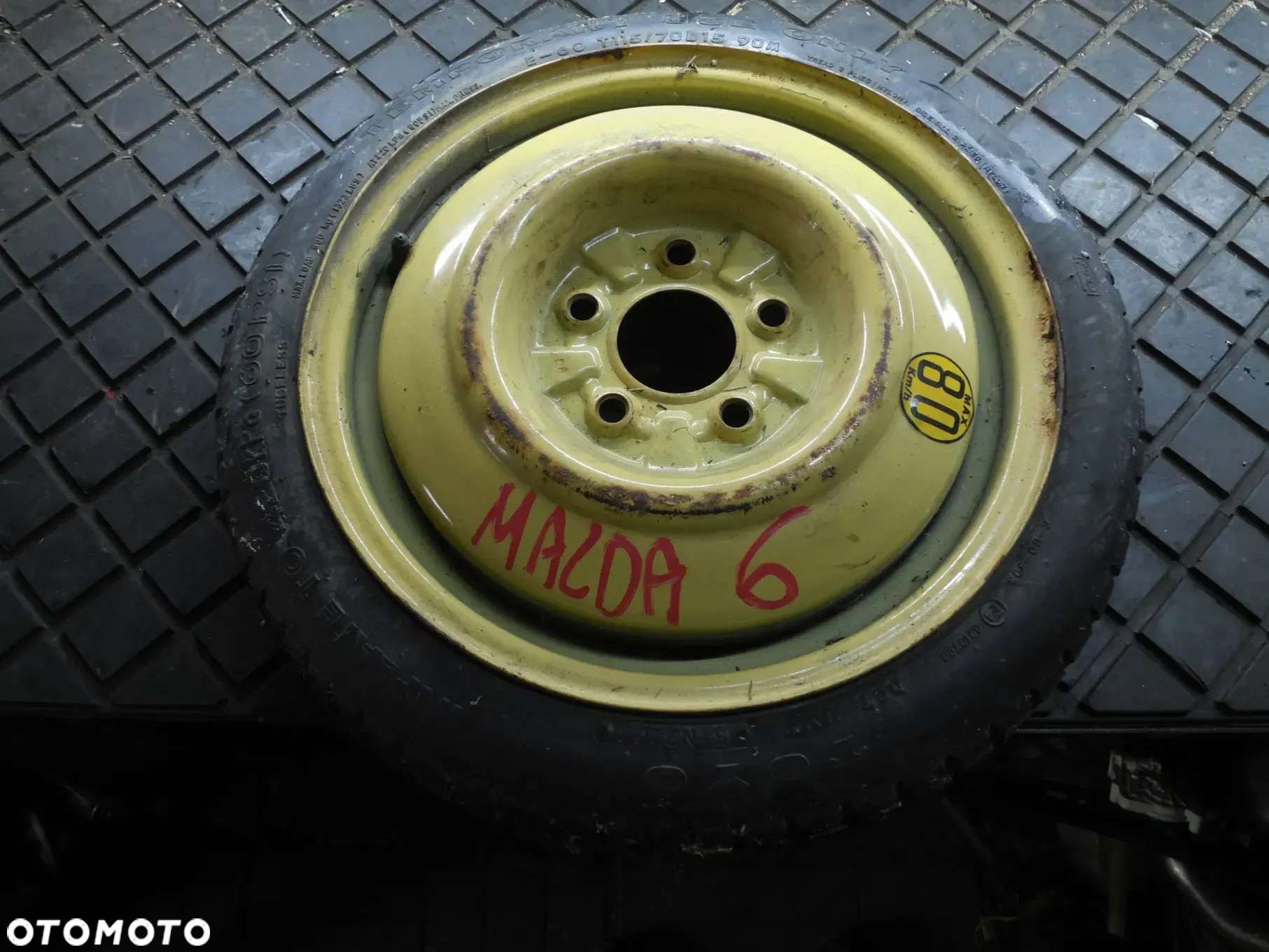 MAZDA 3 6 KOŁO DOJAZDOWE 14 5x114.3 115/70/R14 POSIADAM 3SZT - 9