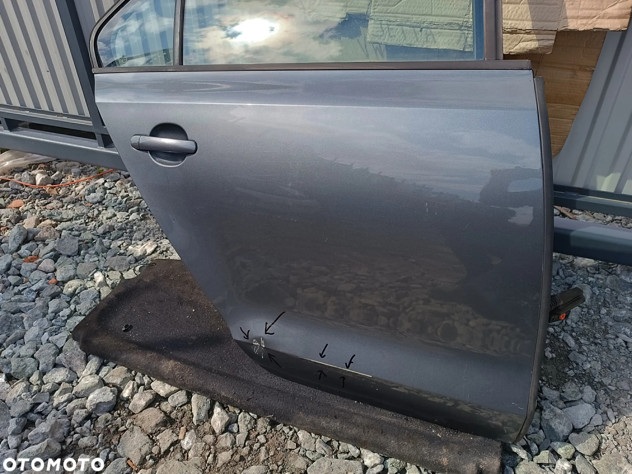 DRZWI PRAWY TYŁ PRAWE TYLNE VOLKSWAGEN JETTA VI - 6