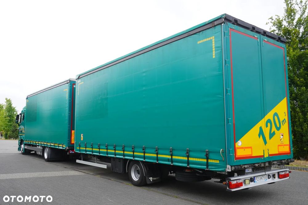 MAN TGX 18.470 / Zestaw / Przyczepa 19 EPAL / Firanka 19 EPAL / 2022 / Retarder / 15 sztuk - 5