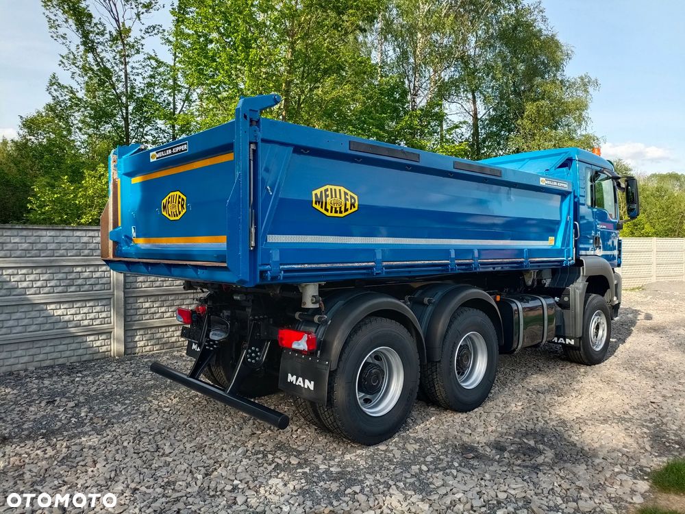 MAN TGS 26.360* 6x4 * 158400km* MEILLER KIPPER 3-stronny* BURTA 1m* RESOR* ZWOLNICE* Niespotykany* Stan Idealny* z NIEMIEC - 3