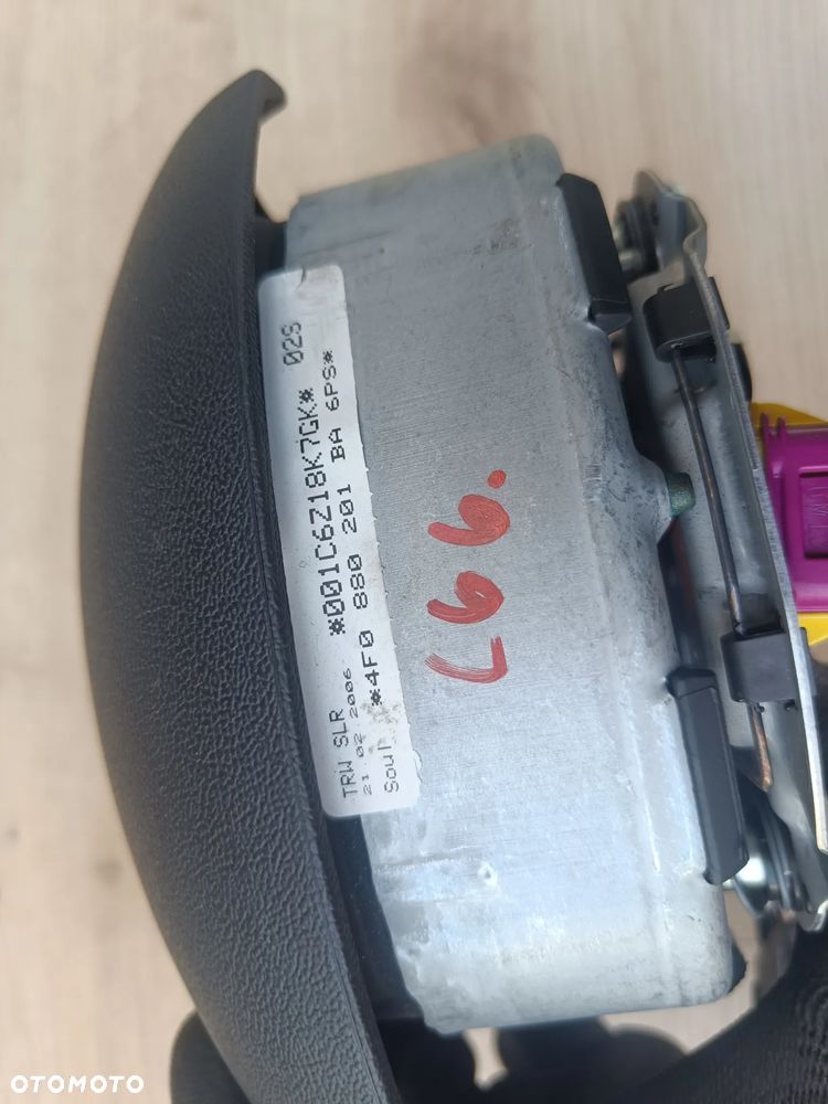 AUDI A6 C6 A8 D3 LIFT Q7 KIEROWNICA TRÓJRAMIENNA CZARNA SOUL PODUSZKA AIRBAG - 25