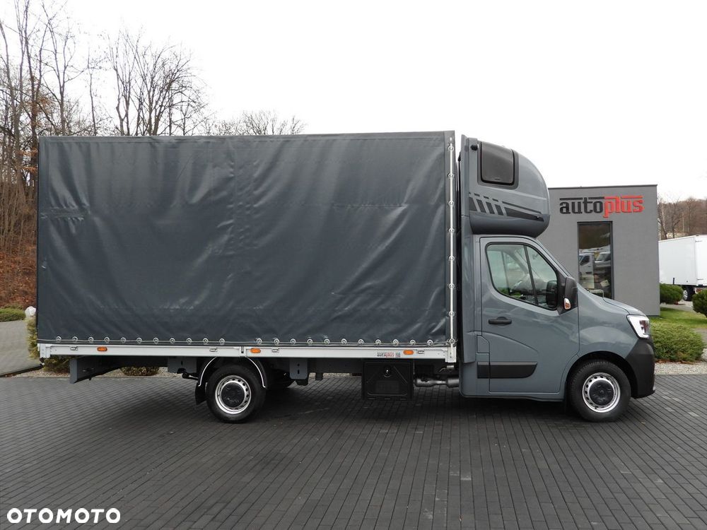 Renault MASTER PLANDEKA 10 PALET WEBASTO TEMPOMAT LEDY PNEUMATYKA KLIMATYZACJA  165KM - 8