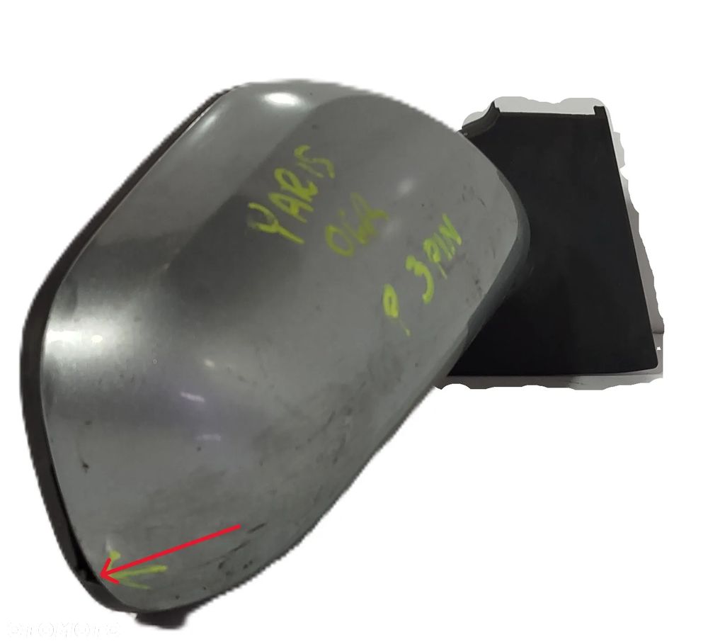 lusterko prawe przednie TOYOTA YARIS II 05-09 3 PIN - 4
