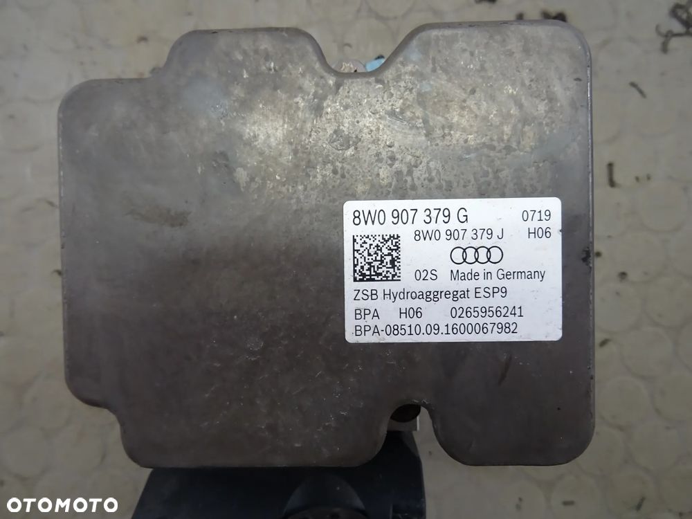 8W0614517K 8W0907379G pompa ASB ESP Audi A4 B9 A5 czesci - 3